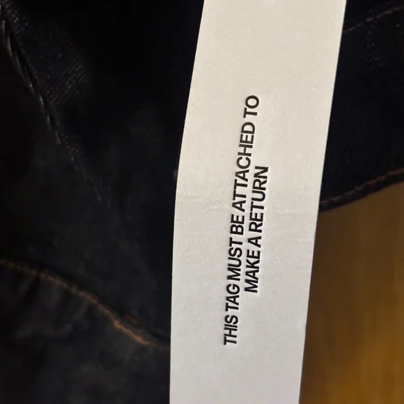 Princess Polly Dark Blue Jean Jacket - Picture 9 of 13